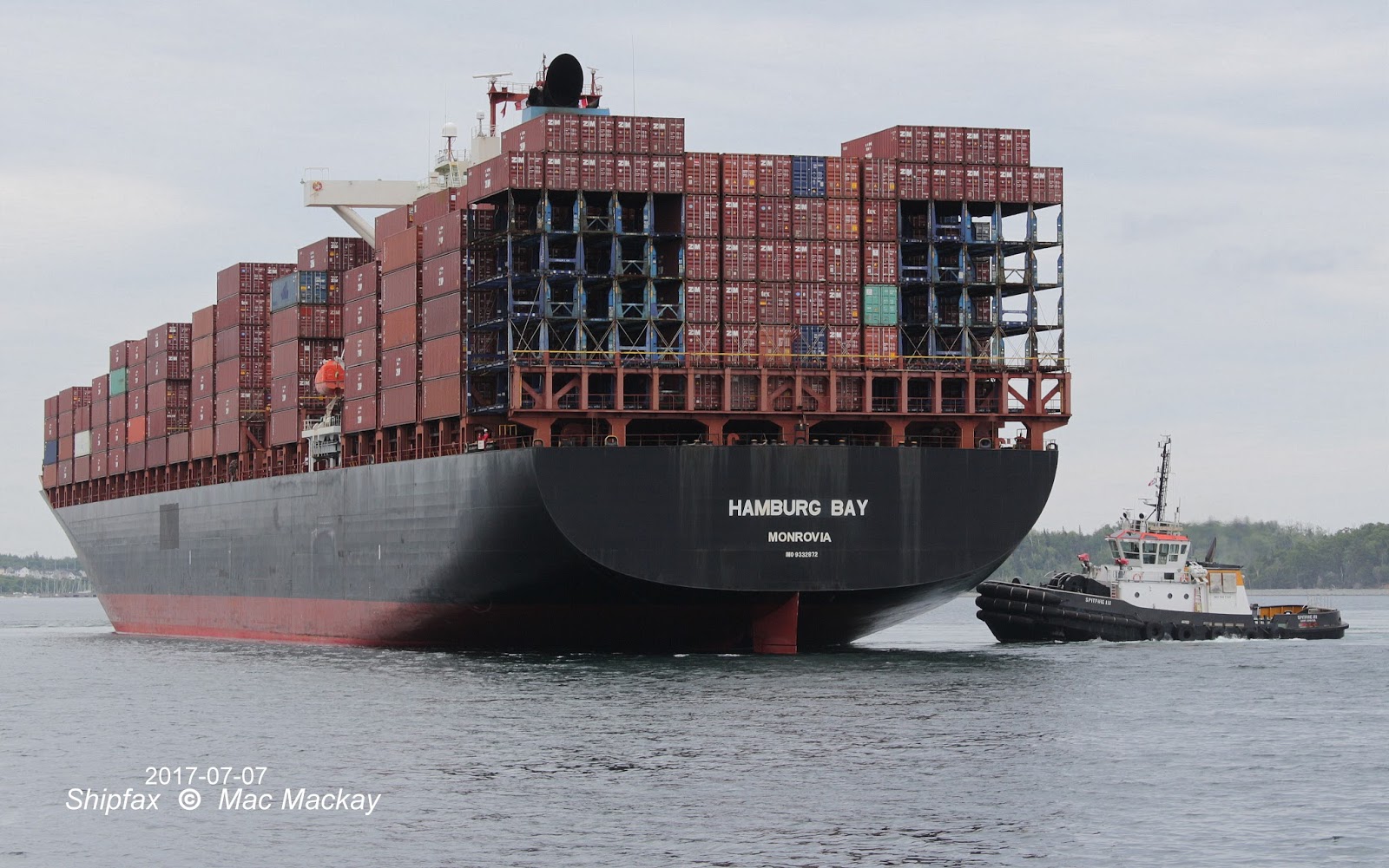 container Hapag-Lloyd Tolten Hamburg Bay